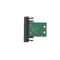 Płytka K45/2 złącza USB typ A żeńskie 22, 5x45mm + gniazdo, szary grafit
