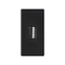 Płytka K45/2 złącza USB typ A żeńskie 22, 5x45mm + gniazdo, szary grafit