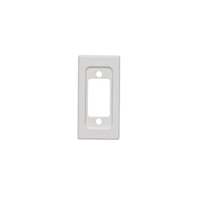 Płytka K45/2 złącza VGA (D-Sub 15) 22, 5x45mm, czysta biel