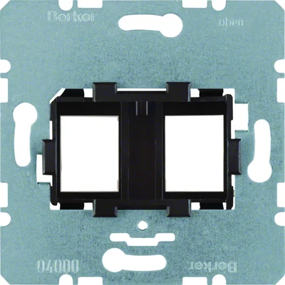 Płytka nośna podwójna z brązowym elementem mocującym