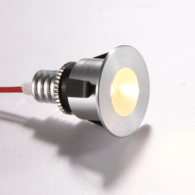POINT LED 1X1W WPUSZCZANA ALU