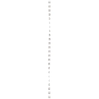 Pokrywa gniazd teleinf. na Keystone skośna. Montaż gniazda na wkręty do puszki biała