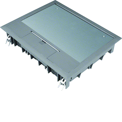 Pokrywa uchylna VE09 200x253 wykładzina 5mm stal szary PA