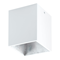 POLASSO Lampa sufitowa 10x10 cm biała/srebrna