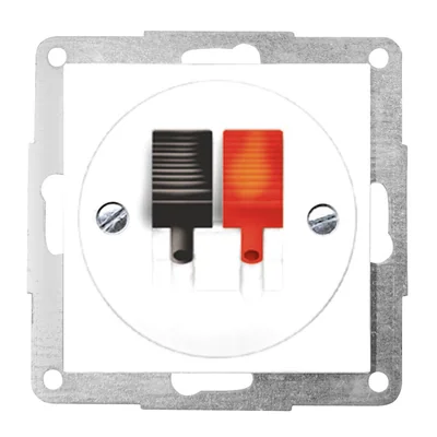 polo.fiorena Gniazdo głośnikowe biały