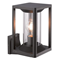 PORTO Lampa zewnętrzna ścienna 27,6 cm czarna