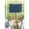 PRATO Lampa stołowa 50cm 60W E27 IP20 niebieska