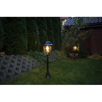 PRINCE Lampa zewnętrzna stojąca 55 cm czarna