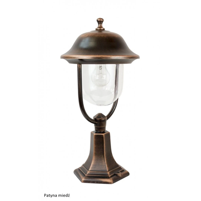PRINCE Lampa zewnętrzna stojąca 55 cm czarna