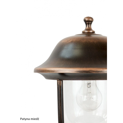 PRINCE Lampa zewnętrzna stojąca 55 cm czarna