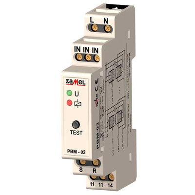 Przekaźnik bistabilny 230V AC TYP: PBM-02