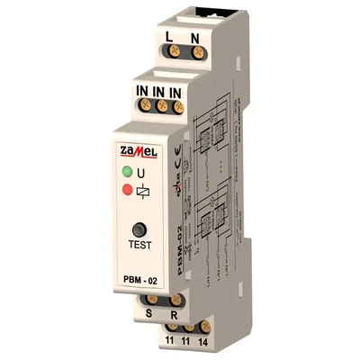 Przekaźnik bistabilny 230V AC TYP: PBM-02