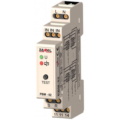 Przekaźnik bistabilny 230V AC TYP: PBM-02