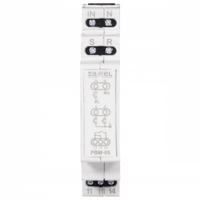 Przekaźnik bistabilny beznapięciowy 230V AC TYP: PBM-05