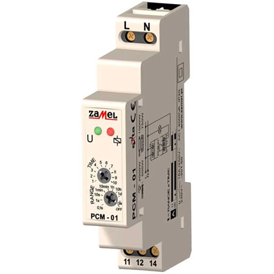 Przekaźnik czasowy 230V AC TYP: PCM-01