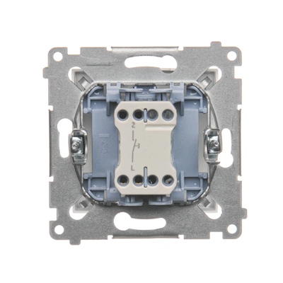 Przycisk "dzwonek" (moduł) 10A 230V szybkozłącza biały