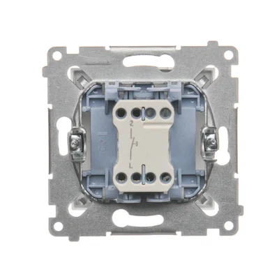 Przycisk "dzwonek" (moduł) 10A 230V szybkozłącza biały