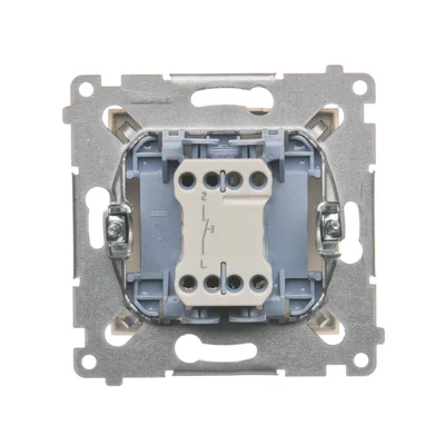 Przycisk "dzwonek" (moduł) 10A 230V szybkozłącza krem