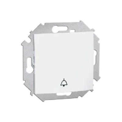 Przycisk "dzwonek" (moduł) 10A 250V zaciski śrubowe biały