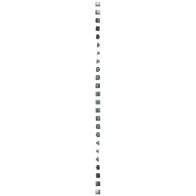 Przycisk "dzwonek" (moduł) 230V, inox metalik