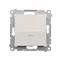 Przycisk pojedynczy zwierny z podświetleniem LED bez piktogramu (moduł) 16A 230V zaciski śrubowe biały