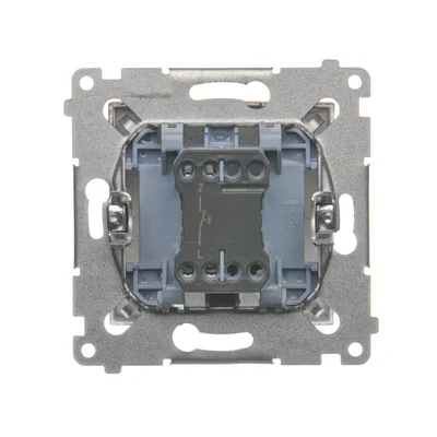 Przycisk "światło" 16AX 250V zaciski śrubowe brąz mat metalizowany