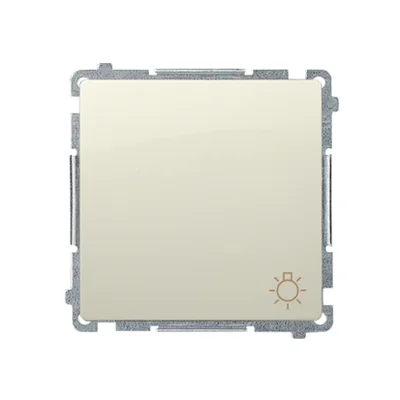Przycisk "światło" (moduł) 230V, beżowy