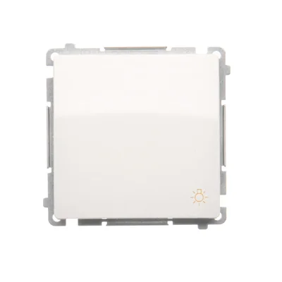 Przycisk "światło" (moduł) 230V, biały