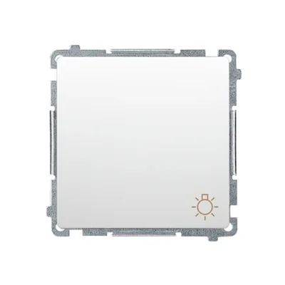 Przycisk "światło" (moduł) 230V, biały