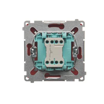 Przycisk "światło" (moduł) 230V, czerwony