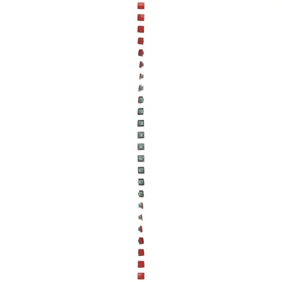 Przycisk "światło" (moduł) 230V, czerwony