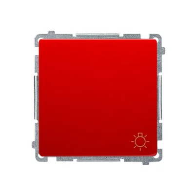 Przycisk "światło" (moduł) 230V, czerwony