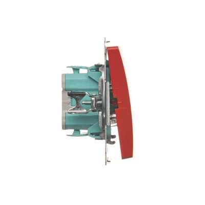 Przycisk "światło" (moduł) 230V, czerwony