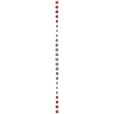 Przycisk "światło" (moduł) 230V, czerwony