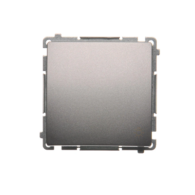 Przycisk "światło" (moduł) 230V, inox metalik