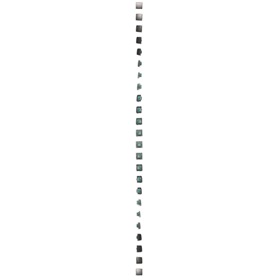 Przycisk "światło" (moduł) 230V, inox metalik