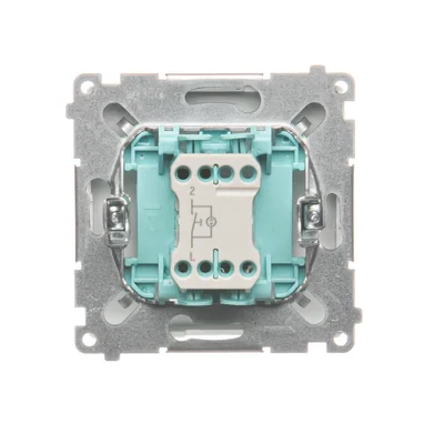 Przycisk światło z podświetleniem na 24V (moduł) 10A 24 V zaciski śrubowe biały