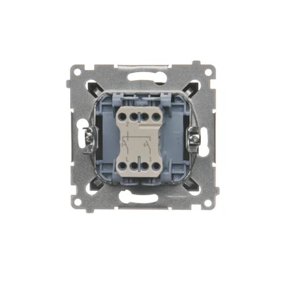 Przycisk żaluzjowy (moduł) 10A 230V szybkozłącza antracyt (metalik)