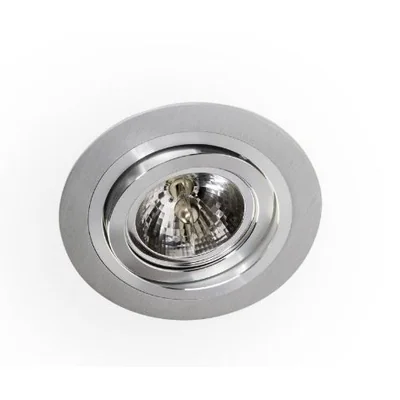 PURO ALLUMINIO Lampa wpuszczana aluminium szczotkowane
