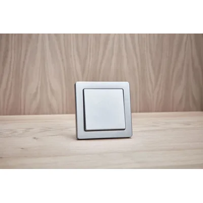 Q.1/Q.3 Klawisz do łącznika 1-klawiszowego aluminium