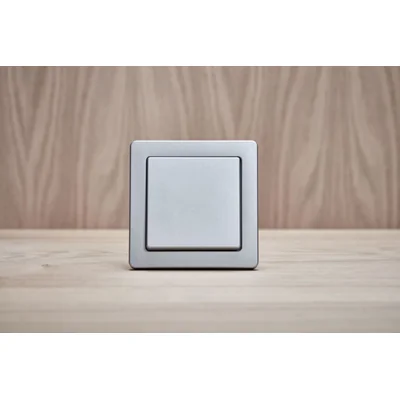 Q.1/Q.3 Klawisz do łącznika 1-klawiszowego aluminium