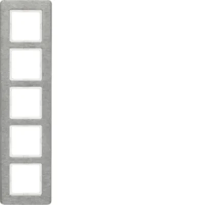 Q.7 Ramka 5-krotna pionowa stal szlachetna