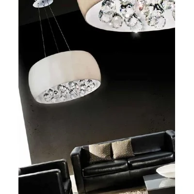 QUINCE 40 Lampa wisząca biała