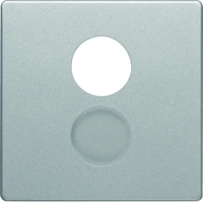 Q.x Płytka czołowa do gniazda głośnikowego i przyłączy miniaturowych aluminium