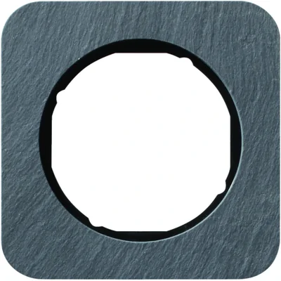 R.1 Ramka 1-krotna łupek/czarny