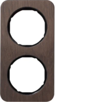 R.1 Ramka 2-krotna dąb/czarny