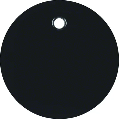 R.1/R.3 Płytka czołowa do łącznika cięgłowego, czarny, połysk