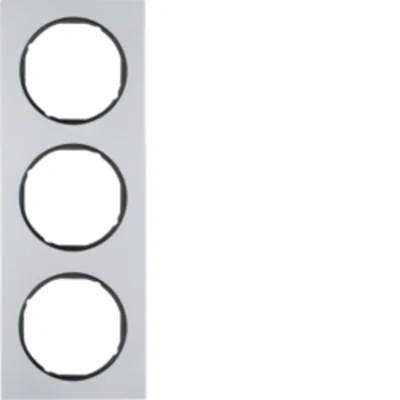 R.3 Ramka 3-krotna aluminium/czarny