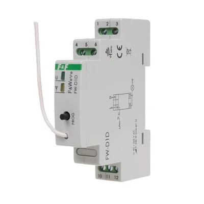 Radiowy ściemniacz uniwersalny 230V - montaż DIN 85÷265V