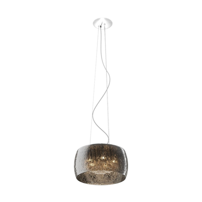 RAIN Lampa wisząca pojedyncza 40 cm przydymiona